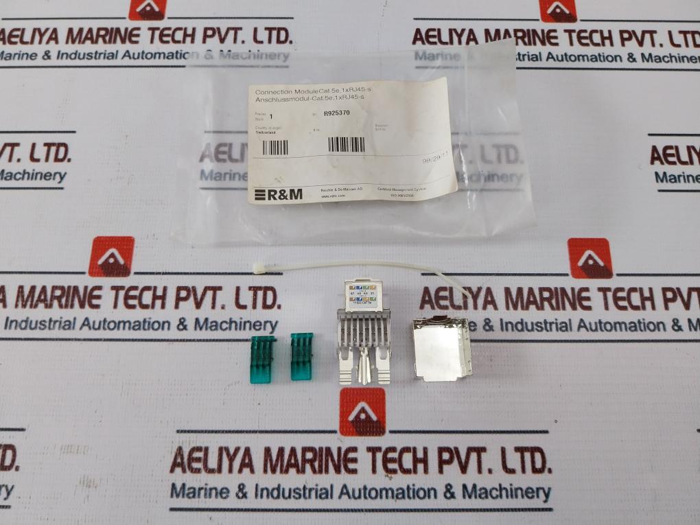 Reichle & De-massari R925370 Connection Module Set 1Xrj45-s