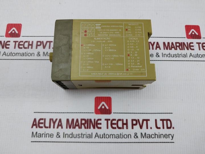Relay 110/220Vca Coel Pe