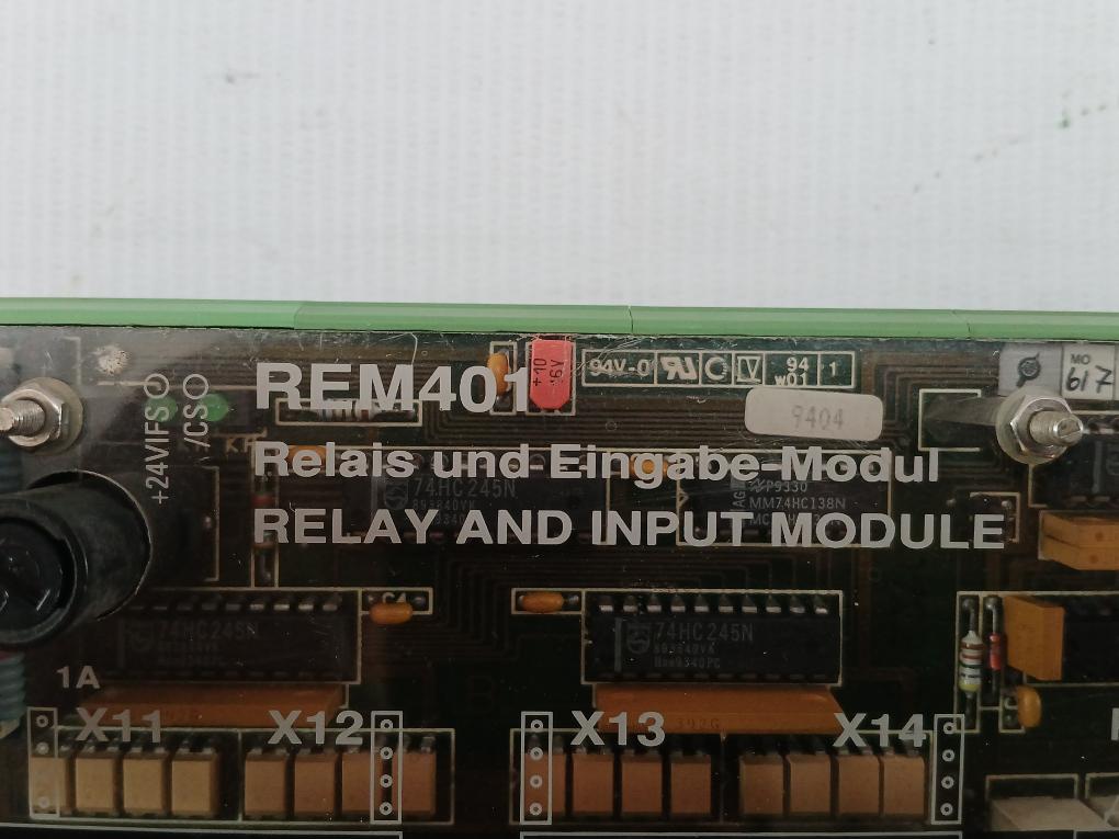 Relay And Input Module Rem401 Stn Atlas