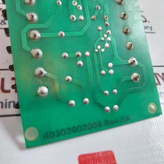 Relay Board 40302002004 Rev: 1A