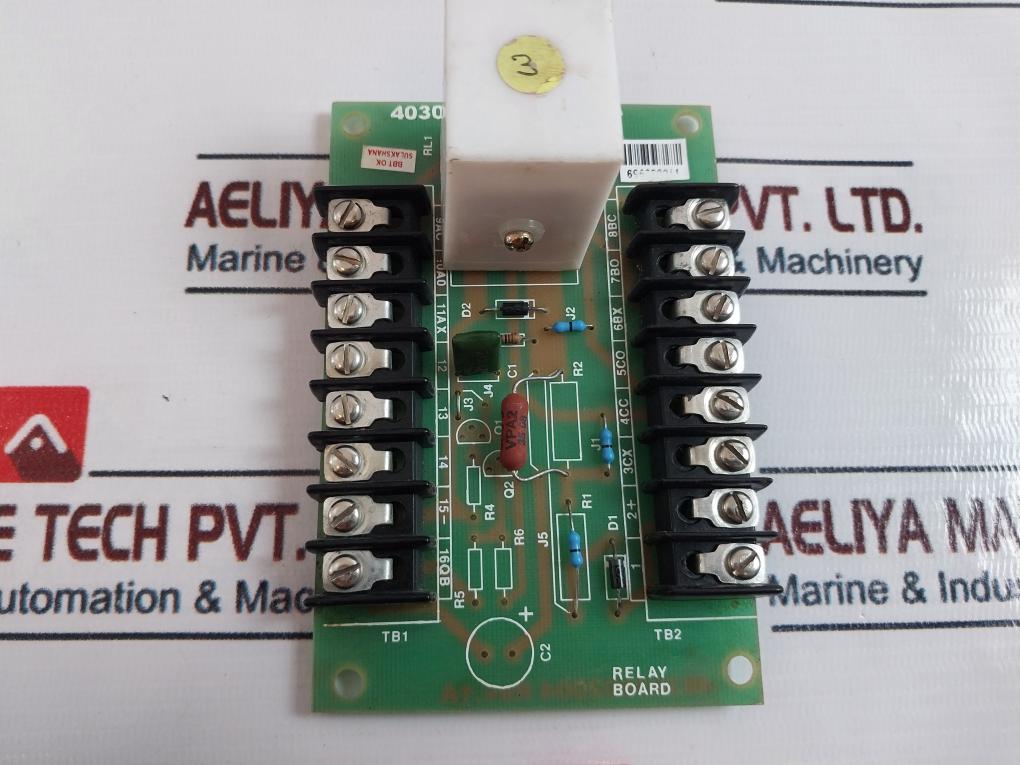 Relay Board 40302002004 Rev: 1A