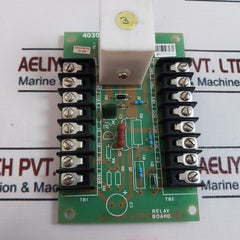 Relay Board 40302002004 Rev: 1A