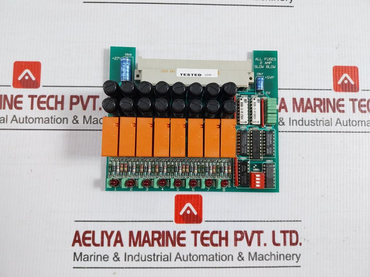 Relay Board For 8 Voltage-del. Outputs Sik-89925-1 Servoteknikk