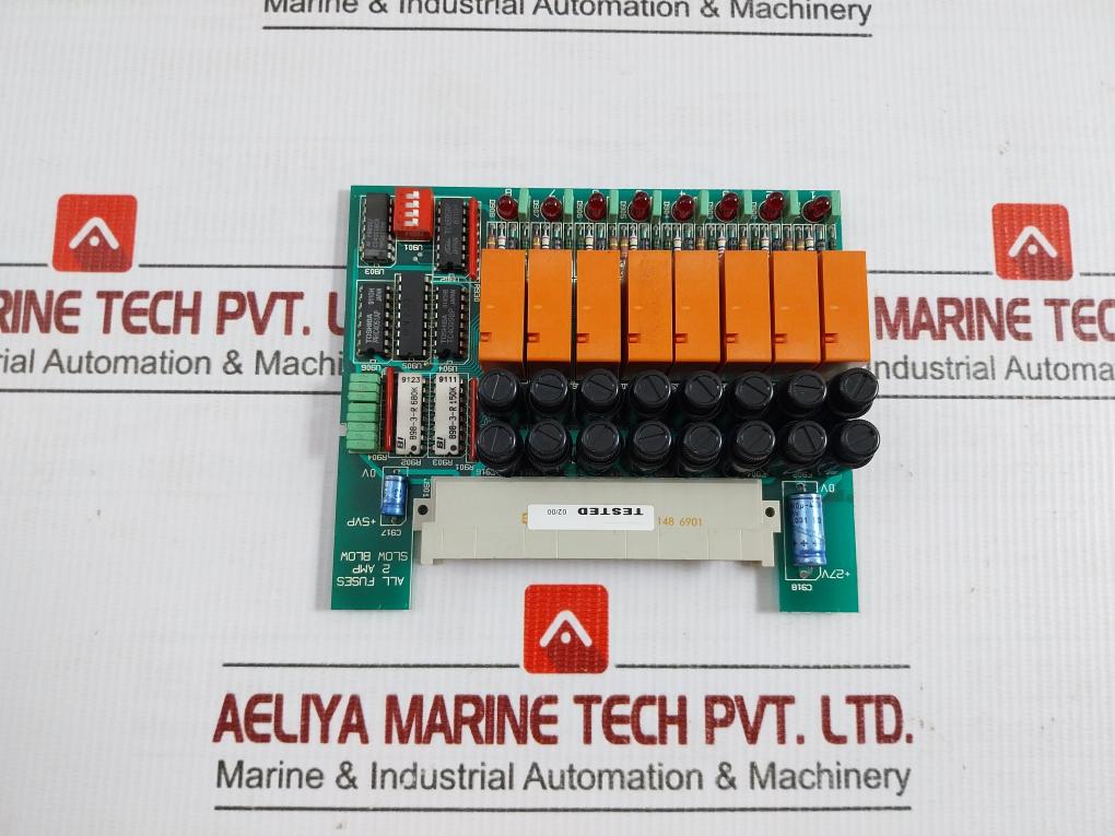 Relay Board For 8 Voltage-del. Outputs Sik-89925-1 Servoteknikk