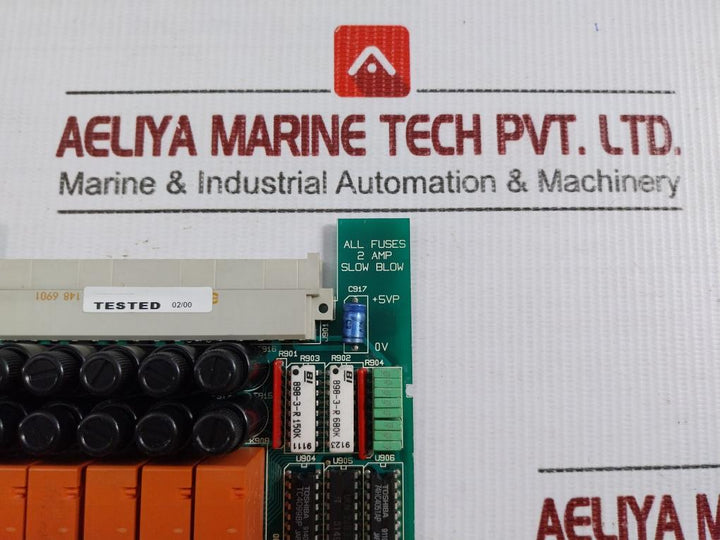 Relay Board For 8 Voltage-del. Outputs Sik-89925-1 Servoteknikk