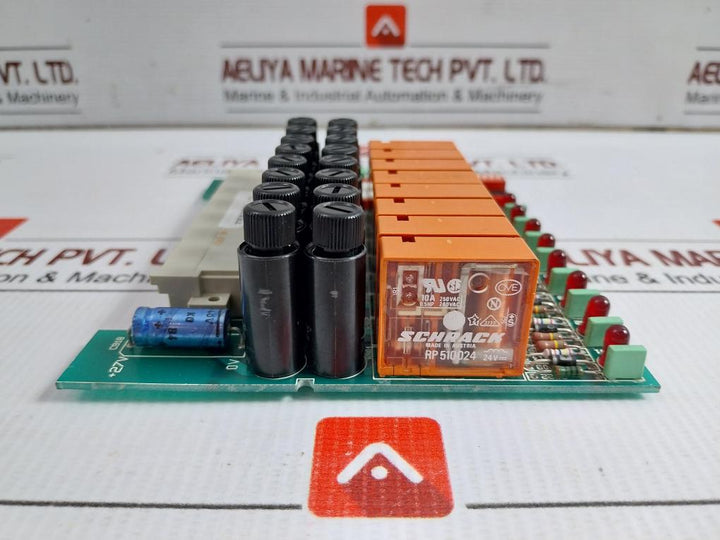 Relay Board For 8 Voltage-del. Outputs Sik-89925-1 Servoteknikk