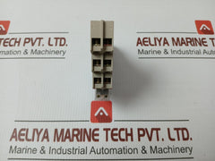 Lot Of 2X Din-rail Mount Relay With Socket 5A 250Vac Omron G2R-2-sn-ap3