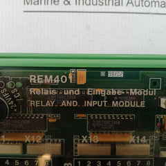Relay Input Module Lyngsoe Marine Rem401