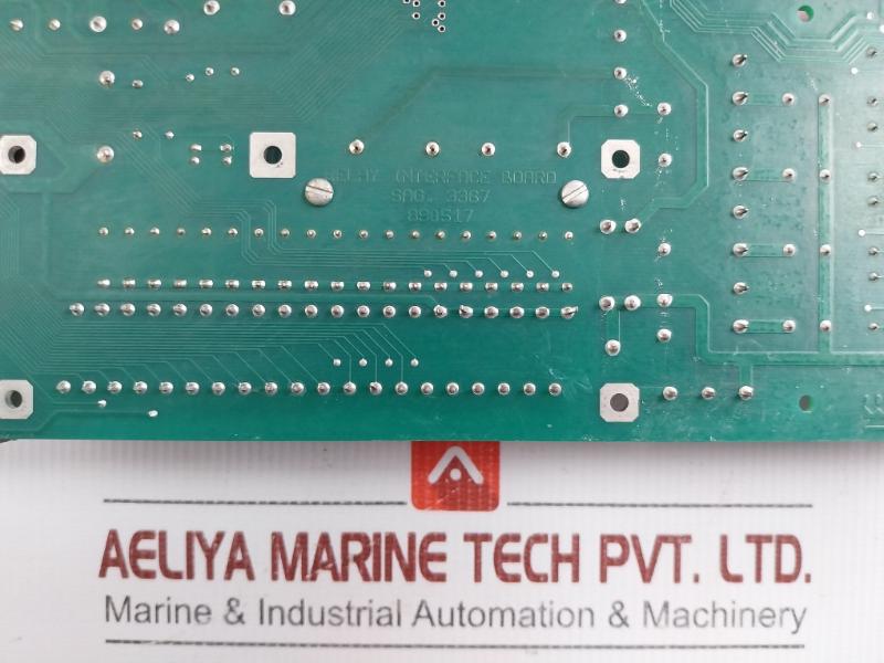 Relay Interface Board 20Ma Digital Input No Pt100 Sabroe Sag. 3367 890517