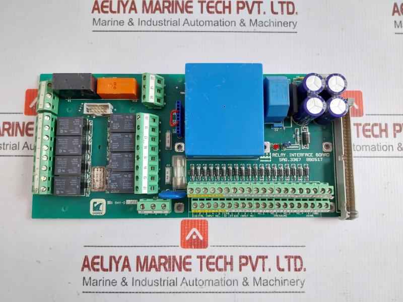 Relay Interface Board 20Ma Digital Input No Pt100 Sabroe Sag. 3367 890517