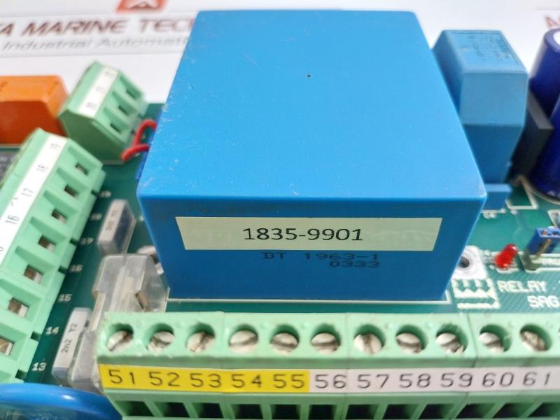 Relay Interface Board 20Ma Digital Input No Pt100 Sabroe Sag. 3367 890517