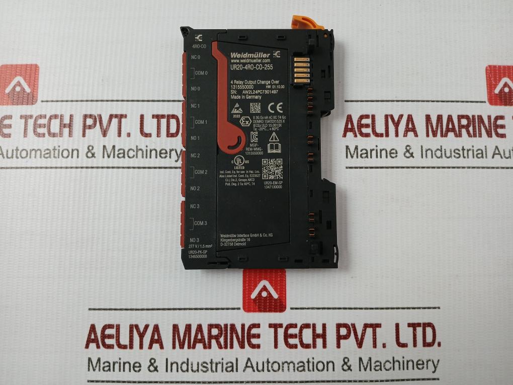 Relay Output Module Ur20-4R0-c0-255 Weidmuller
