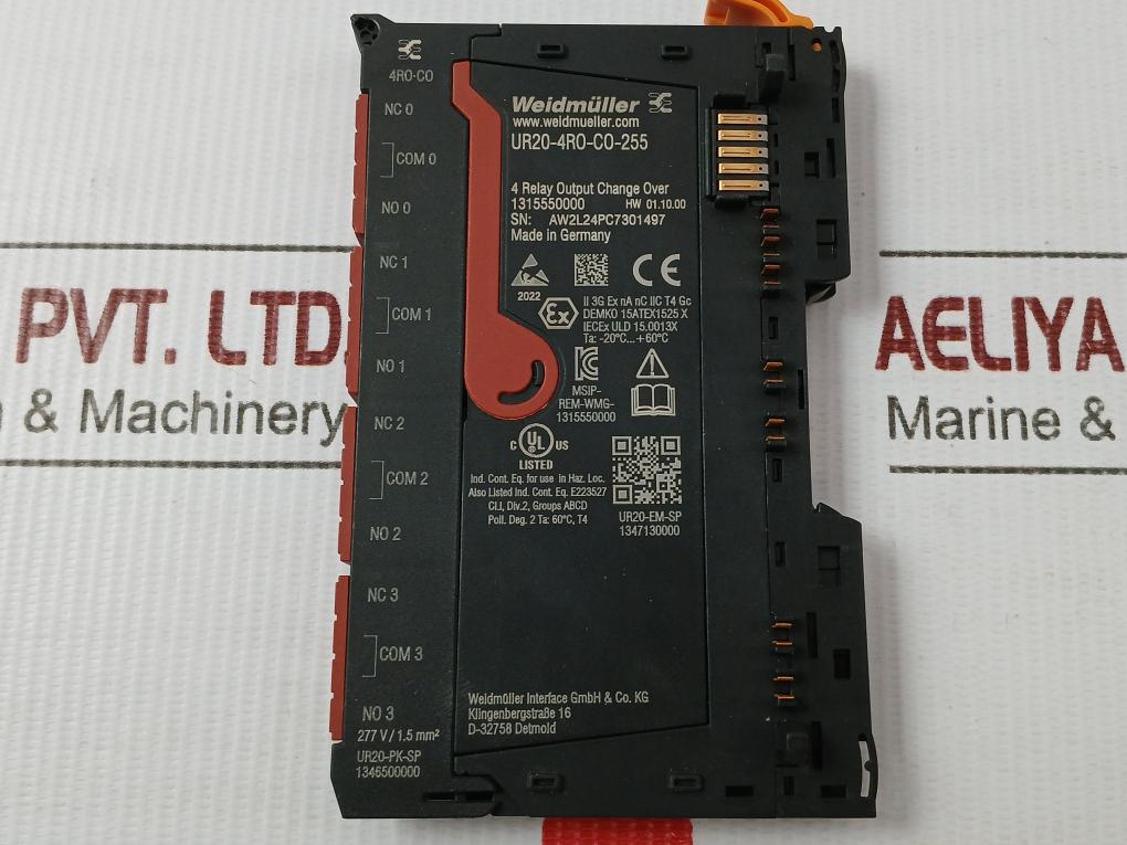 Relay Output Module Ur20-4R0-c0-255 Weidmuller