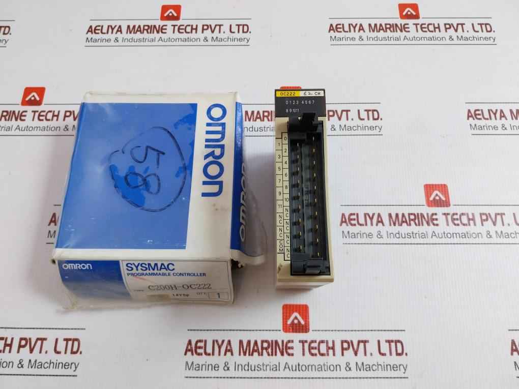 Relay Output Unit 250Vac/24Vdc Omron C200H-oc222