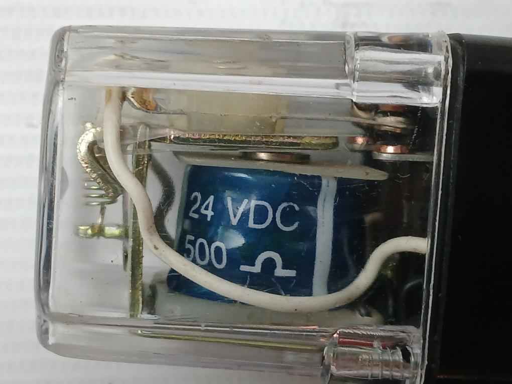 Relay With Base Pla 2 C/O-mpc-24 D 24Vdc