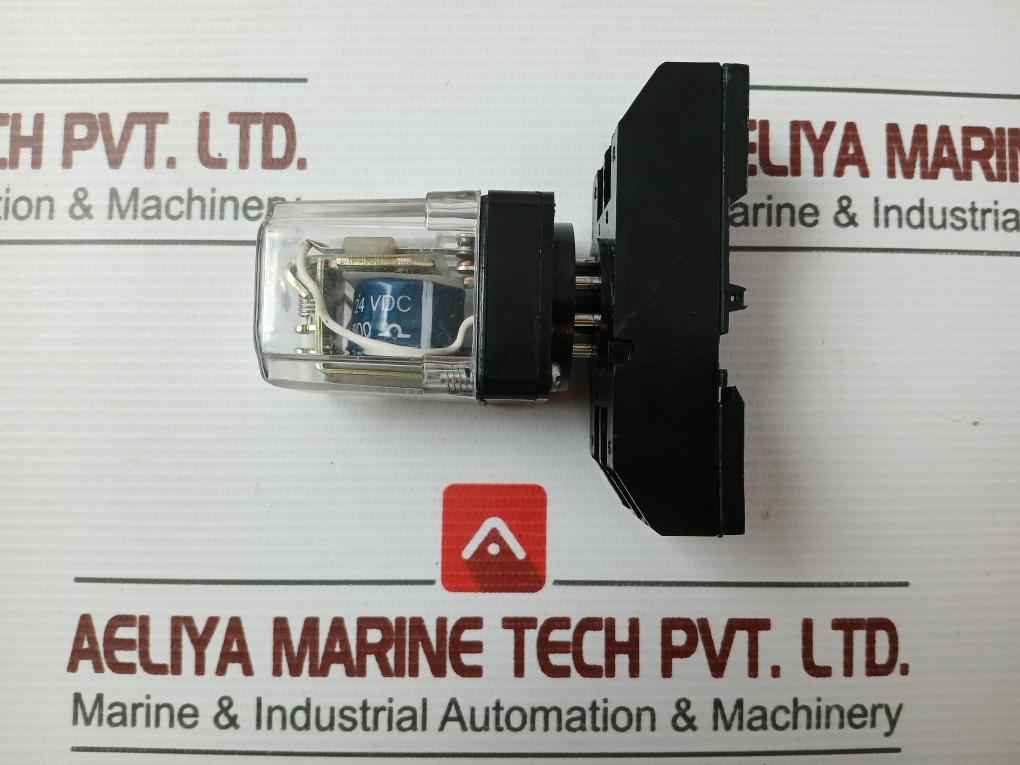 Relay With Base Pla 2 C/O-mpc-24 D 24Vdc