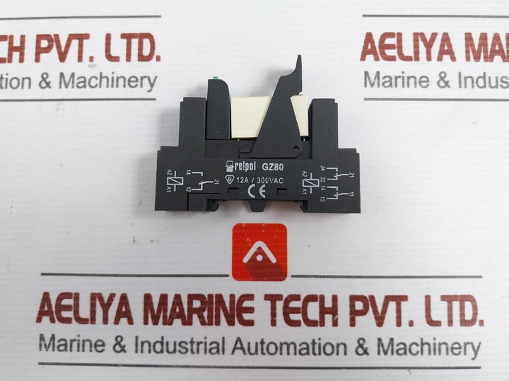 Relay With Socket Rm84-2312-25-1024 Brand Relpol 8A 250Vac