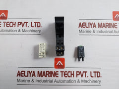 Relay With Socket Rm84-2312-25-1024 Brand Relpol 8A 250Vac