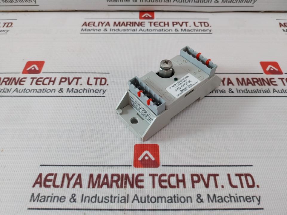 Relcom Fcs-bpct-pl Power Conditioner +1 Terminator Rev.F1 24Vdc