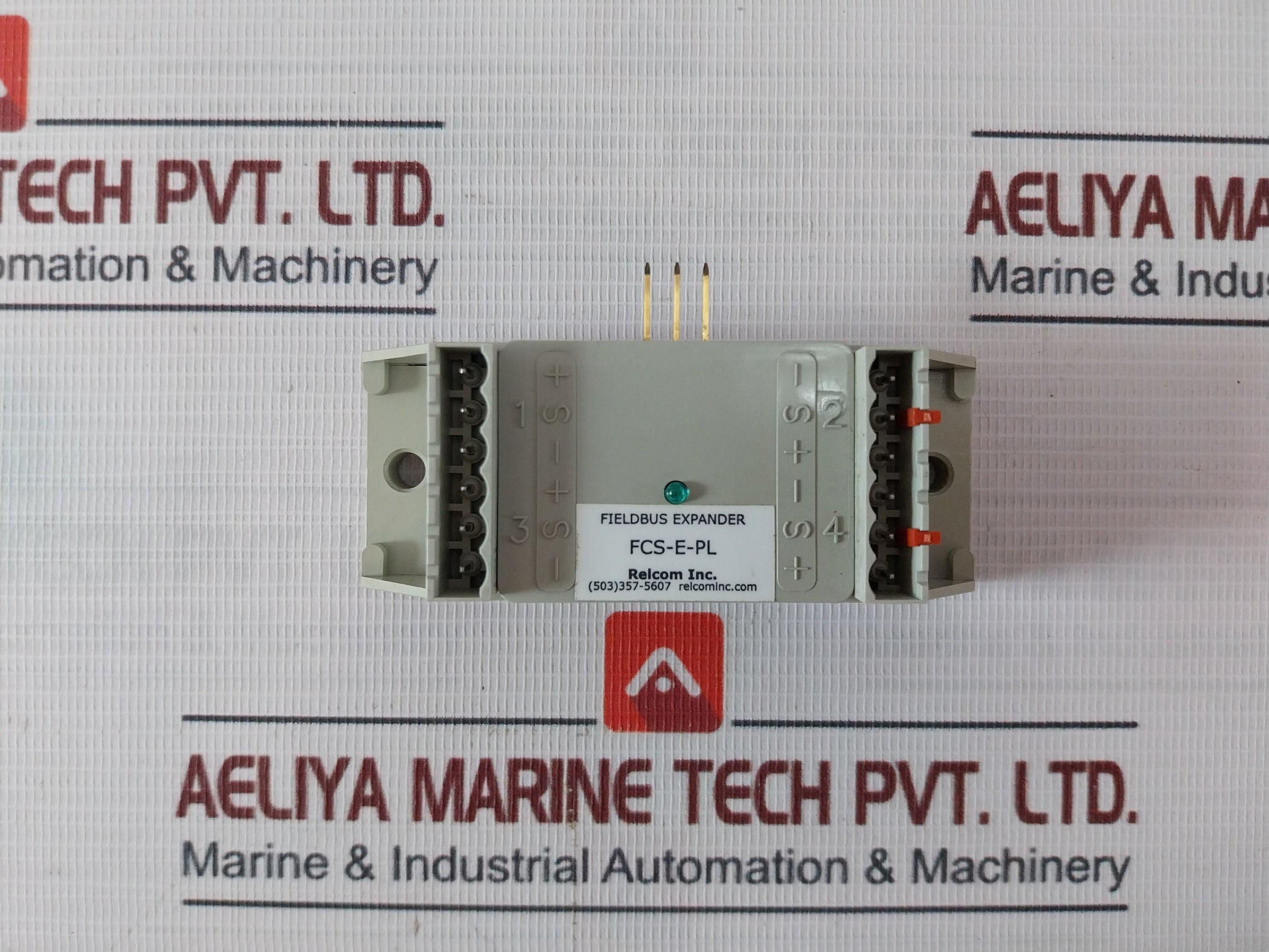 Relcom Fcs-e-pl Fieldbus Expander Fcs-m1-9801