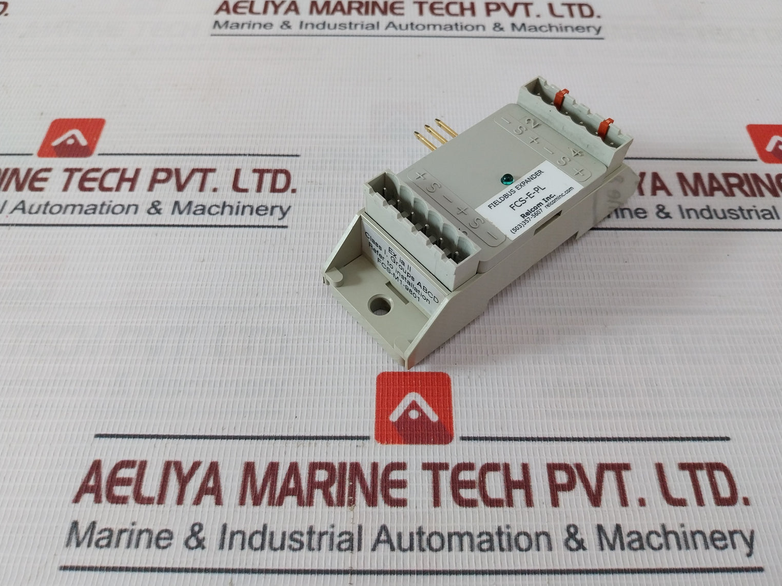 Relcom Fcs-e-pl Fieldbus Expander Fcs-m1-9801