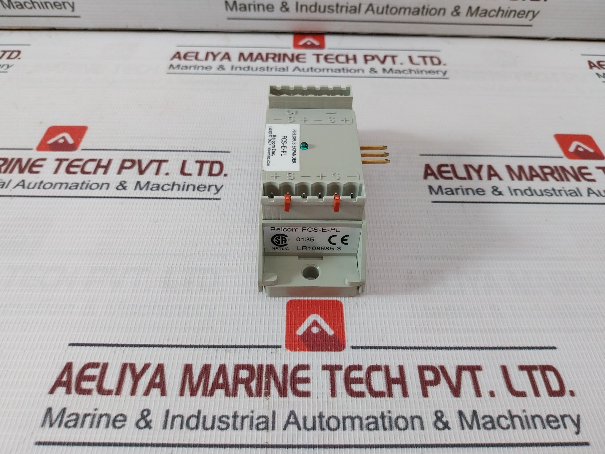 Relcom Fcs-e-pl Fieldbus Expander Fcs-m1-9801