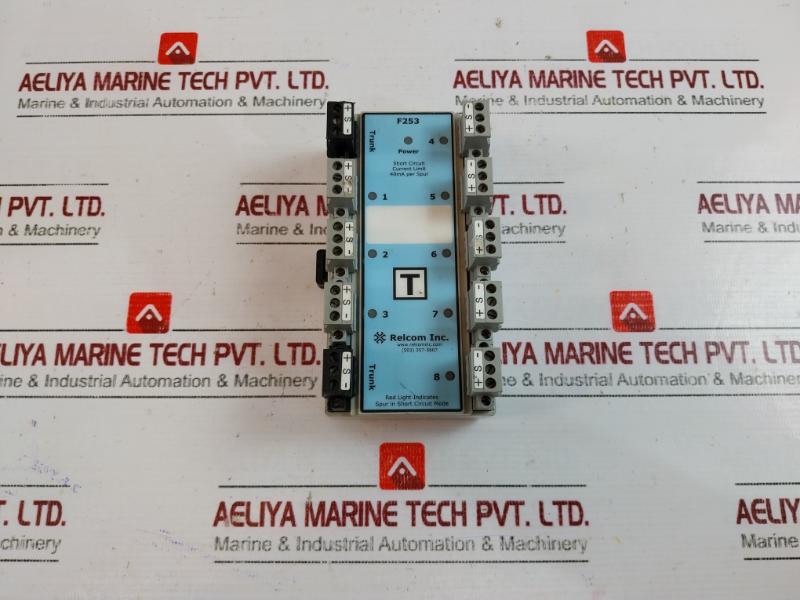 Relcom Inc.trunk F253 Short Circuit Current Limit 40ma Per Spur