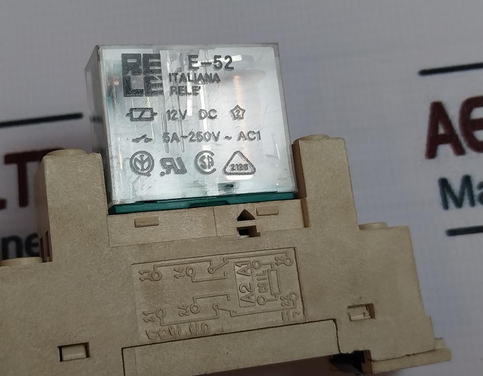 Rele 10A-250V Relay With Socket