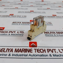 Rele E-15 Relay With Base 110V~ AC
