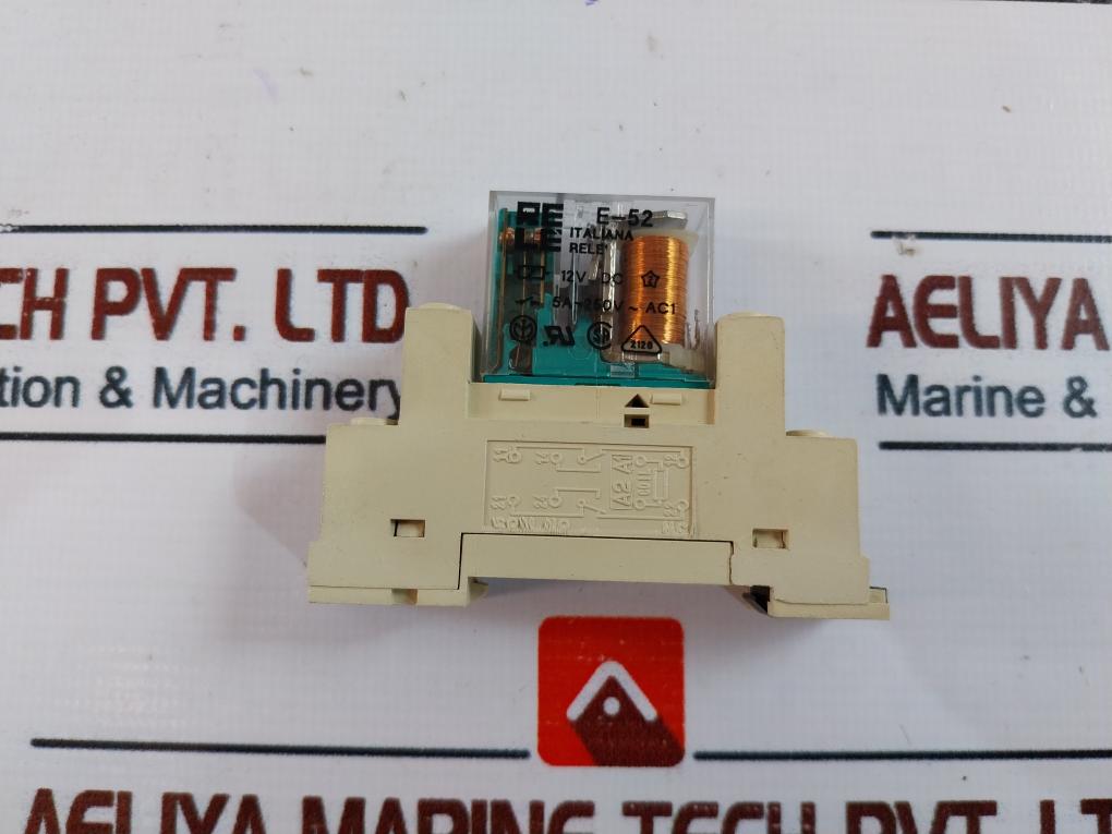 Rele E-52 Relay With Socket