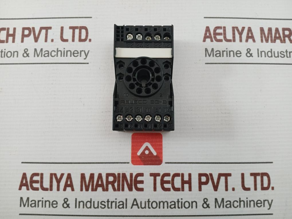 Releco-380V-10A-E92191-Relay-Socket-S3-B-Lot-Of-3X-210239-1