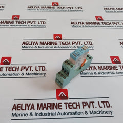 Releco C12-a21Bx Control Relay With Socket E92191 Ser: Ir-c 5A 250V Ac1