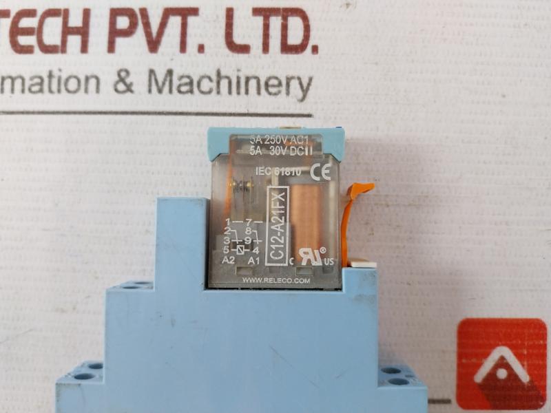 Releco C12-a21Fx Interface Relay 5A 250V Ac1 5A 30V Dc1