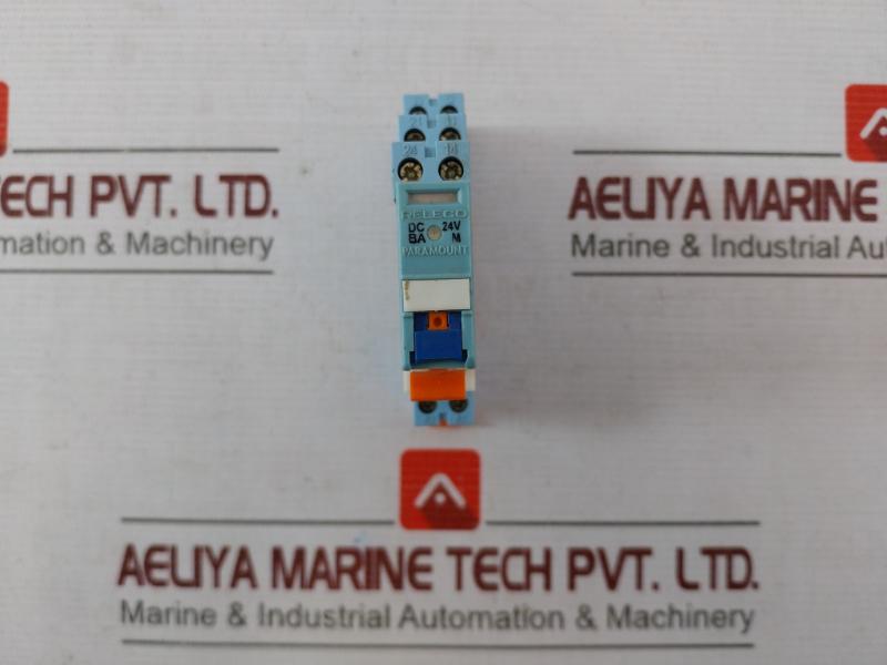 Releco C12-a21Fx Power Relay With Socket Base 5A 250V Ac1 Dc 24V