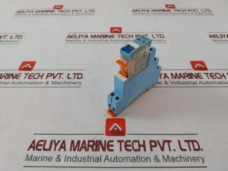 Releco C12-a21Fx Power Relay With Socket Base 5A 250V Ac1 Dc 24V