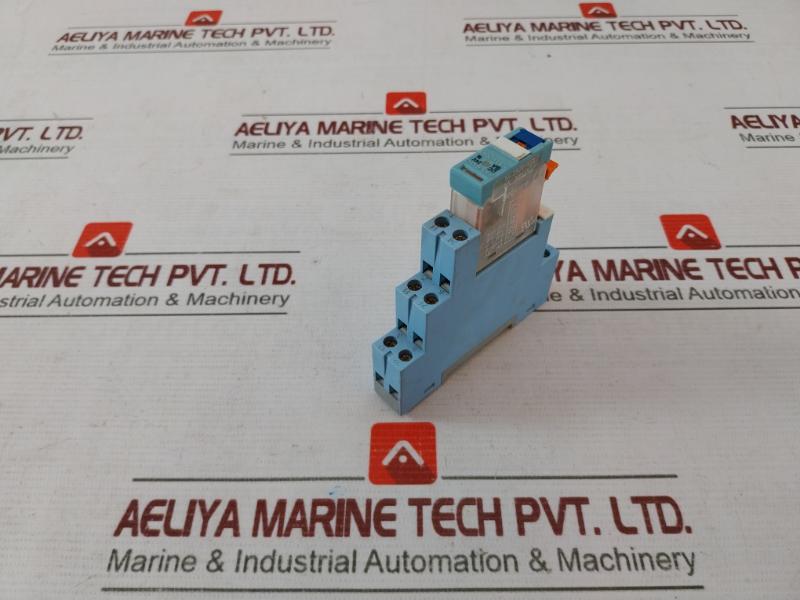 Releco C12-a21Fx Power Relay With Socket Base 5A 250V Ac1 Dc 24V