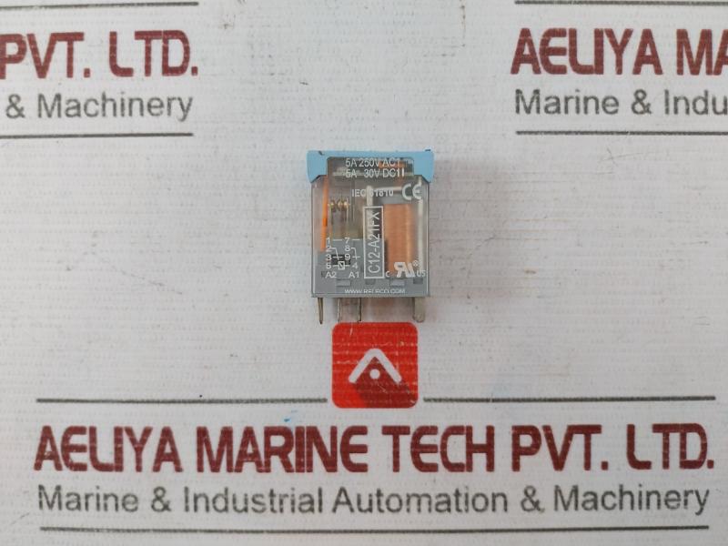 Releco C12-a21Fx Relay 5A 250V Ac1 30V Dc1 24V Dc