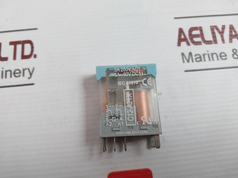 Releco C12-a21X Plug-in Relay Iec 61810 Ac 230V