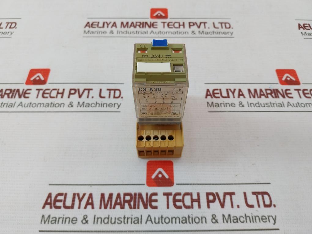 Releco C3-a30/...V 3P General Purpose Relay With Socket Iec/En 60947-4/-5 Ps-11