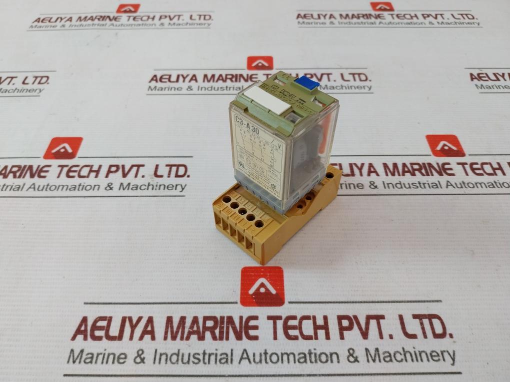 Releco C3-a30/...V 3P General Purpose Relay With Socket Iec/En 60947-4/-5 Ps-11