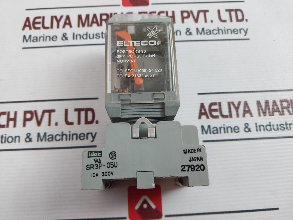 Releco C3-a 30 Dx Power Relay With Base Sr3P-05U