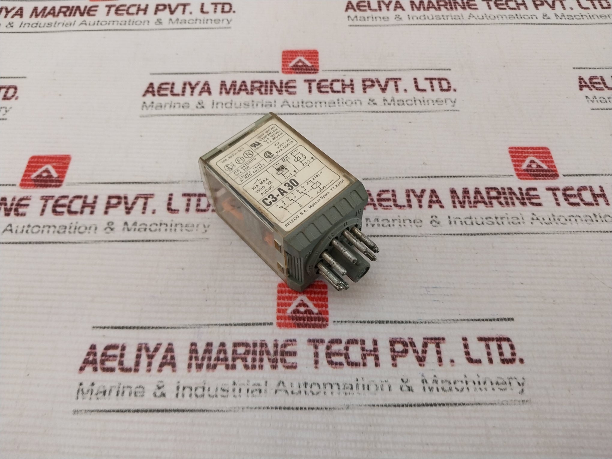 Releco C3-a 30 Power Relay 10A, 380V~ Ac1