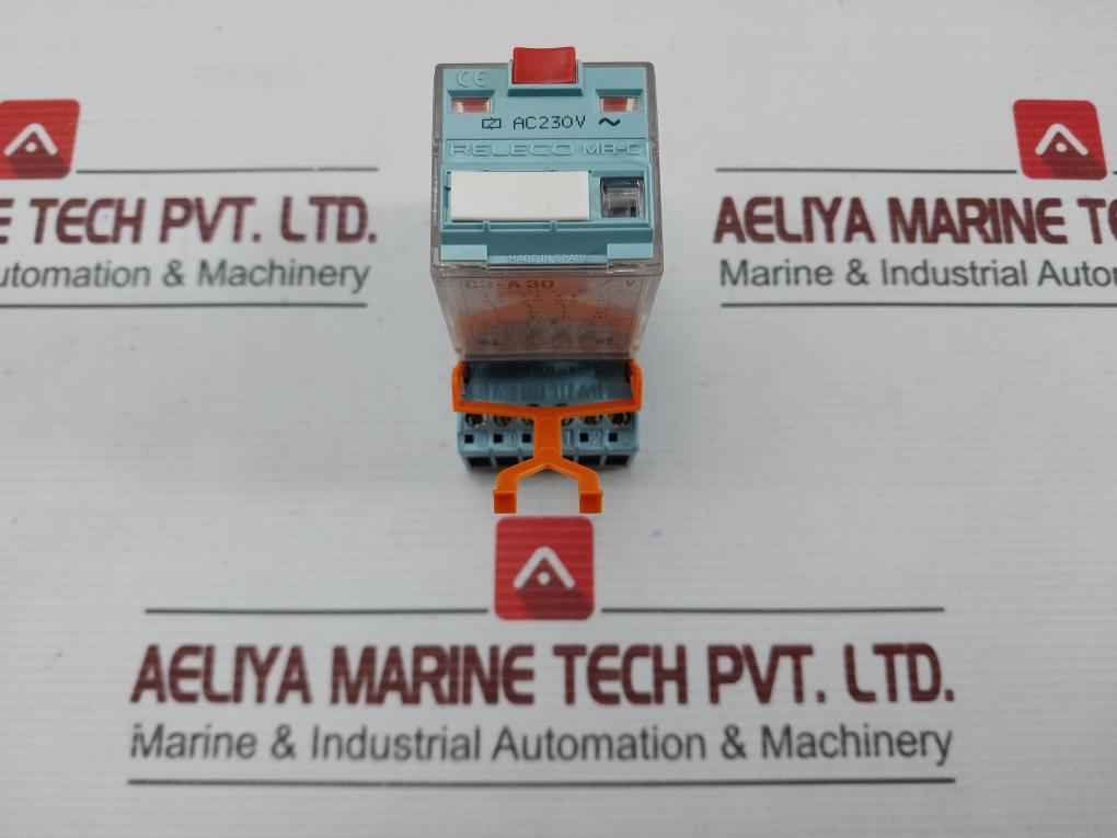 Releco C3-a 30 Power Relay With Base