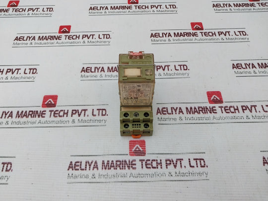Releco C3-a 30 Power Relay With Base 10A, 380V