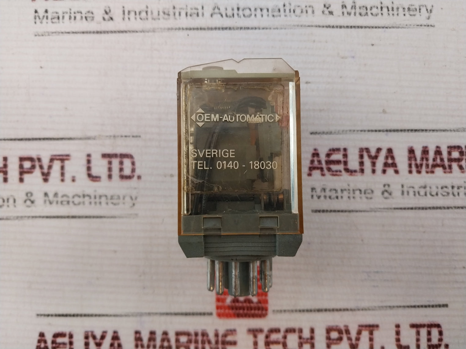 Releco C3-a 30 Power Relay With Base 10A, 380V