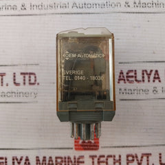Releco C3-a 30 Power Relay With Base 10A, 380V