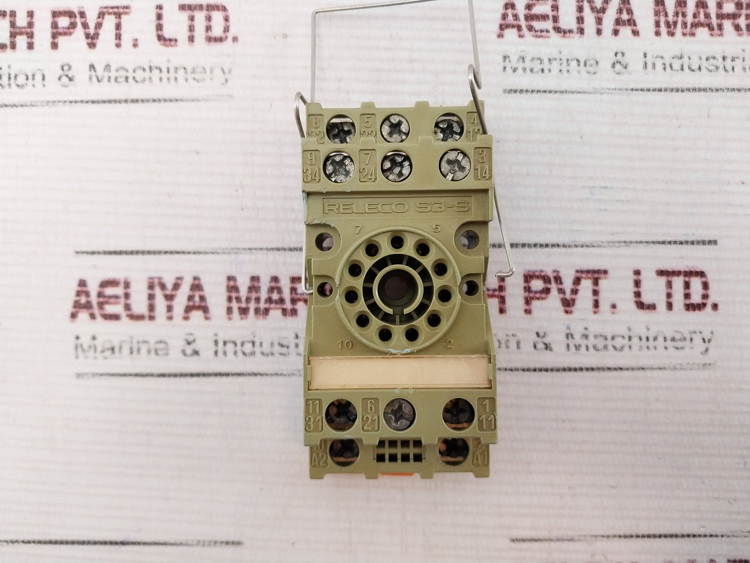 Releco C3-a 30 Power Relay With Base 10A, 380V