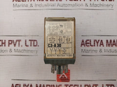 Releco C3-a 30 Power Relay With Base 10A, 380V