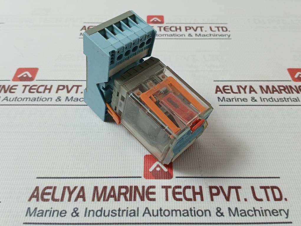 Releco C3-a30X Power Relay With Socket S3-b Ac230V 10A 120Vac 6A 250Vac 1200Va