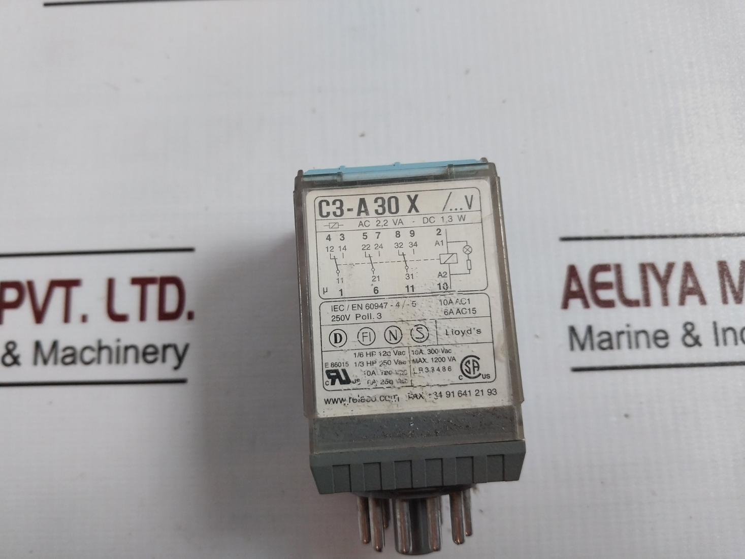 Releco C3-a30X/…V Relay Mr-c Plus Dc24V--- 1200Va 10A 6A